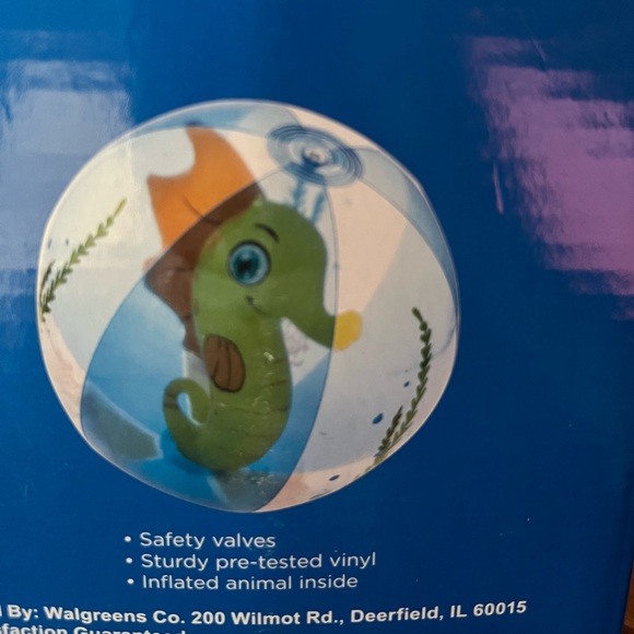 Seahorse beach ball - Picture 1 of 2